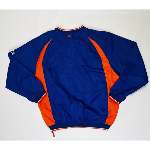 Colosseum Ath. XL Pullover Windbreaker Jacket Blue Orange Embroider G Logo NEW - Picture 15 of 15